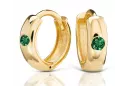Pendientes de oro zlotychlopak.pl Muestra de ★ oro 585 333 ¡★ Precio bajo!