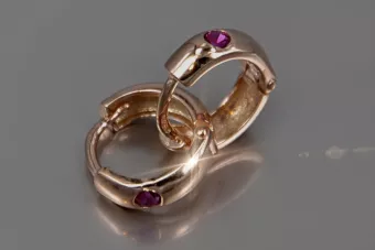 Pendientes de oro zlotychlopak.pl Muestra de ★ oro 585 333 ¡★ Precio bajo!