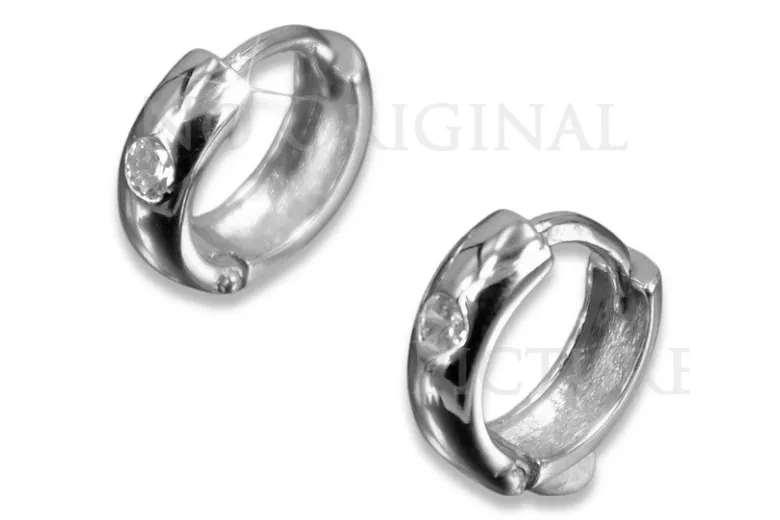 Boucles d’oreilles en or zlotychlopak.pl ★ Échantillon d’or ★ 585 333 Prix bas!