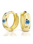Pendientes de oro zlotychlopak.pl Muestra de ★ oro 585 333 ¡★ Precio bajo!
