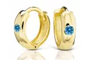 Pendientes de oro zlotychlopak.pl Muestra de ★ oro 585 333 ¡★ Precio bajo!