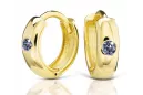 Pendientes de oro zlotychlopak.pl Muestra de ★ oro 585 333 ¡★ Precio bajo!