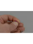 Pendientes de oro zlotychlopak.pl Muestra de ★ oro 585 333 ¡★ Precio bajo!