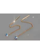 Pendientes de oro zlotychlopak.pl Muestra de ★ oro 585 333 ¡★ Precio bajo!