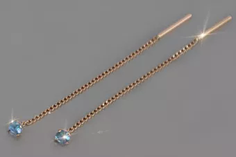 Златни обеци ★ zlotychlopak.pl ★ Златна проба 585 333 Ниска цена!