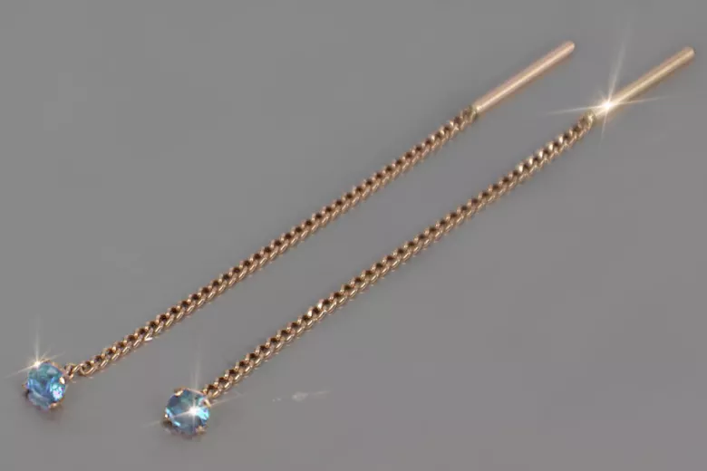 Pendientes de oro zlotychlopak.pl Muestra de ★ oro 585 333 ¡★ Precio bajo!