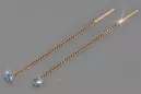 Pendientes de oro zlotychlopak.pl Muestra de ★ oro 585 333 ¡★ Precio bajo!