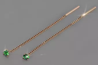 Златни обеци ★ zlotychlopak.pl ★ Златна проба 585 333 Ниска цена!