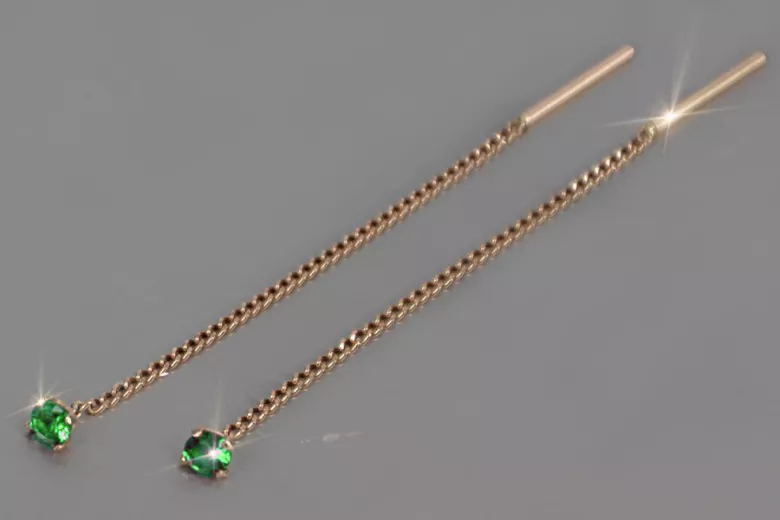 Pendientes de oro zlotychlopak.pl Muestra de ★ oro 585 333 ¡★ Precio bajo!