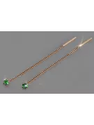 Pendientes de oro zlotychlopak.pl Muestra de ★ oro 585 333 ¡★ Precio bajo!