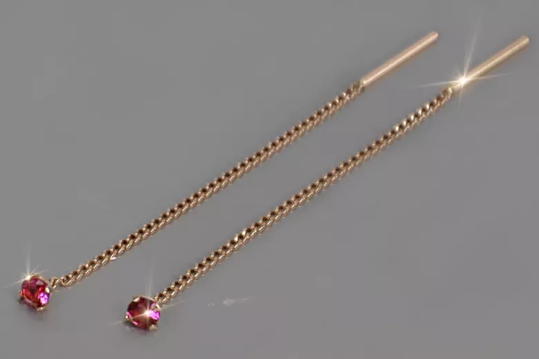Pendientes de oro zlotychlopak.pl Muestra de ★ oro 585 333 ¡★ Precio bajo!