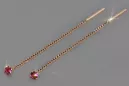 Pendientes de oro zlotychlopak.pl Muestra de ★ oro 585 333 ¡★ Precio bajo!