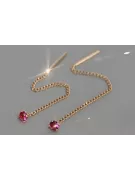 Pendientes de oro zlotychlopak.pl Muestra de ★ oro 585 333 ¡★ Precio bajo!