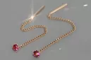Pendientes de oro zlotychlopak.pl Muestra de ★ oro 585 333 ¡★ Precio bajo!