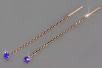 Златни обеци ★ zlotychlopak.pl ★ Златна проба 585 333 Ниска цена!