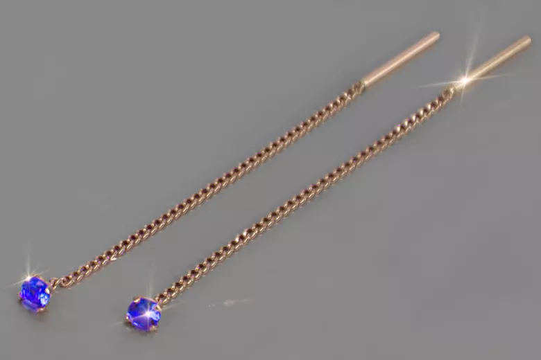 Pendientes de oro zlotychlopak.pl Muestra de ★ oro 585 333 ¡★ Precio bajo!