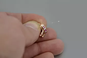 Gold Ohrringe ★ zlotychlopak.pl ★ Gold Probe 585 333 Niedriger Preis!