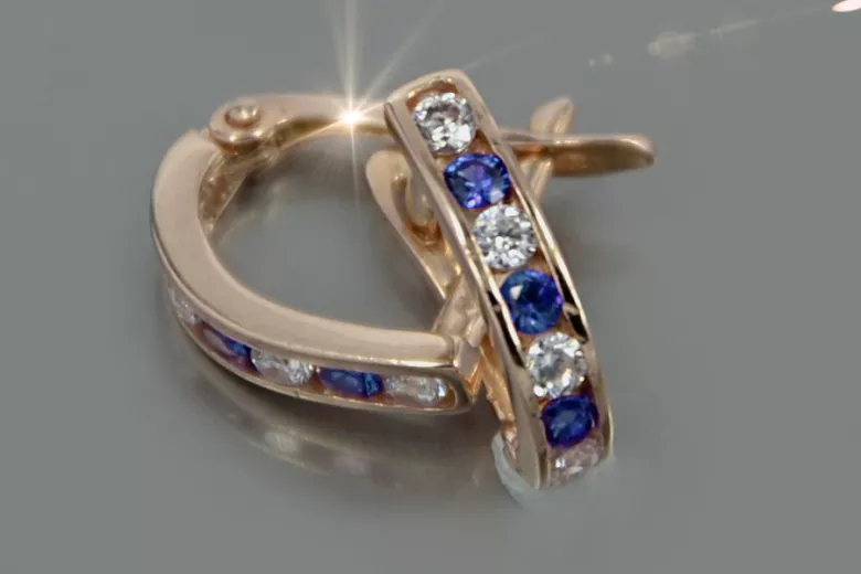 Pendientes de oro zlotychlopak.pl Muestra de ★ oro 585 333 ¡★ Precio bajo!