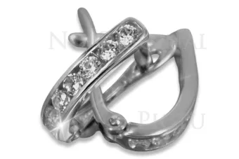 Cercei din aur ★ zlotychlopak.pl ★ probă de aur 585 333 Preț scăzut!