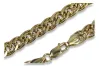 Italian yellow 14k 585 gold Monaliza diamond cut bracelet cb081y