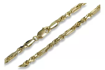 Zlatý náramok Taliansky 14k 585 CORDA FIGARO CB004Y