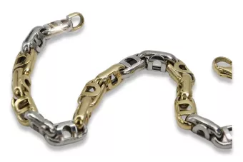 Zlatý náramok BI COLOR 14K CB024YW
