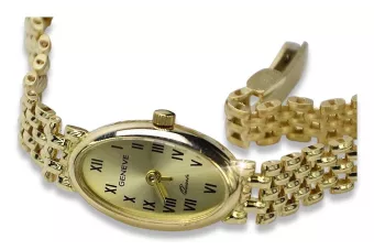 Reloj ★ de oro para damas zlotychlopak.pl Pureza de oro 585 333 ¡★ Precio bajo!