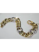 Yellow 14k gold modern bracelet cb121yw