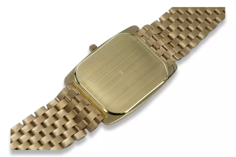 Reloj para hombres de oro Geneve ★ https://zlotychlopak.pl/es/ ★ Pureza de oro 585 333 Precio bajo!