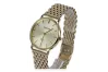 Złoty zegarek męski 14k 585 Geneve mw004y&mbw005y