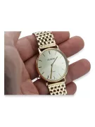 Reloj de oro para hombre Geneve ★ zlotychlopak.pl ★ Pureza de oro 585 333 Precio bajo!