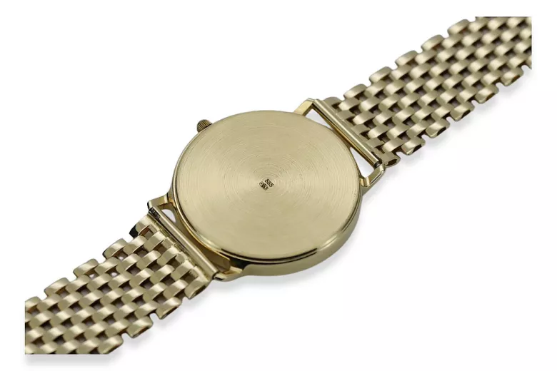 Montre homme en or Genève ★ zlotychlopak.pl ★ Pureté de l’or 585 333 Prix bas!