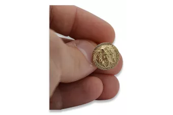 Gold earrings ★ russiangold.com ★ Gold sample 585 333 Low price!