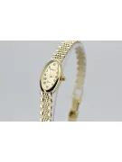 Prześliczny 14k złoty damski zegarek Geneve lw096y