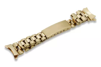 Yellow rose gold watch bracelet ★ russiangold.com ★ Gold 585 333 Low price