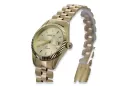 Gold men's watch Geneve ★ zlotychlopak.pl ★ Gold purity 585 333 Low Price!