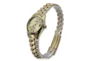 Gold men's watch Geneve ★ zlotychlopak.pl ★ Gold purity 585 333 Low Price!