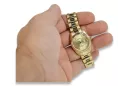 Gold men's watch Geneve ★ zlotychlopak.pl ★ Gold purity 585 333 Low Price!