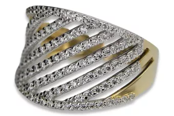 Σοβιετικό 14k 585 χρυσό Ρωσικό ροζ χρυσό δαχτυλίδι vrn001