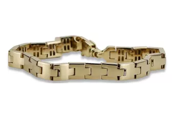 Pulsera de oro rosa amarilla ★ russiangold.com ★ Oro 585 333 Precio bajo