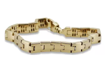 Gelbe Roségold Armband ★ russiangold.com ★ Gold 585 333 Niedriger Preis