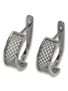 silver 925  Vintage earrings ven121s