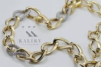 Auksinis 14k 585 auksinis geltonas baltasis auksinis
