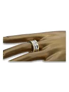 Russian Soviet rose pink 14k 585 gold Vintage ring vrn001