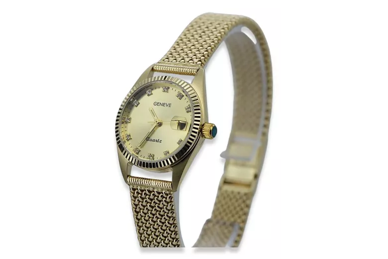 Precio reloj best sale geneva quartz dama