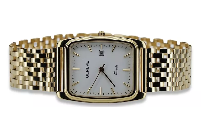 Montre homme en or Genève ★ zlotychlopak.pl ★ Pureté de l’or 585 333 Prix bas!