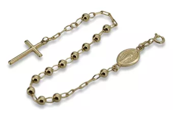 Italien 14k 585 chapelet en or « Dolce Gab » bracelet rbc004y