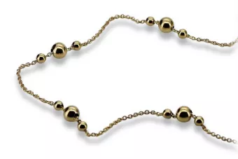 Náramok so žltými 14K zlata ★ https://zlotychlopak.pl/sk/ ★ Gold 585 333 Lacné