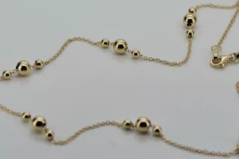 Gelbgoldene Kette ★ russiangold.com ★ Gold 585 333 Niedriger Preis