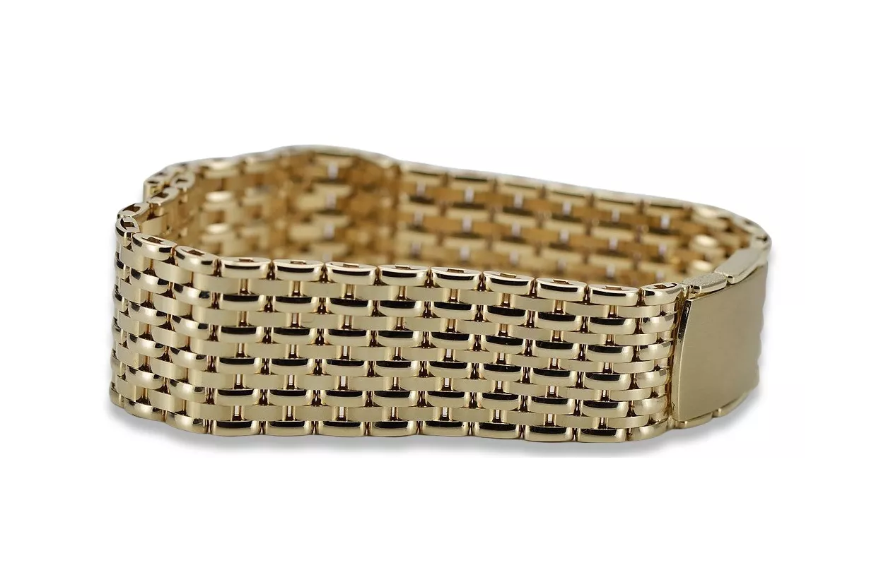 Gelb Roségold Armband ★ russiangold.com ★ Gold 585 333 Niedriger Preis